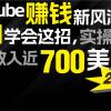 2024 YouTube赚钱新风潮！小白学会这招，7天收入近7百美金！