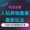 私域宝藏：大人玩具情趣赛道合规新玩法，零投入，私域超高流量成单率高