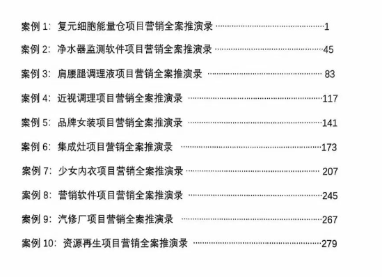 《营销全案策划案例库》PDF读书笔记分享，营销人必看。插图1