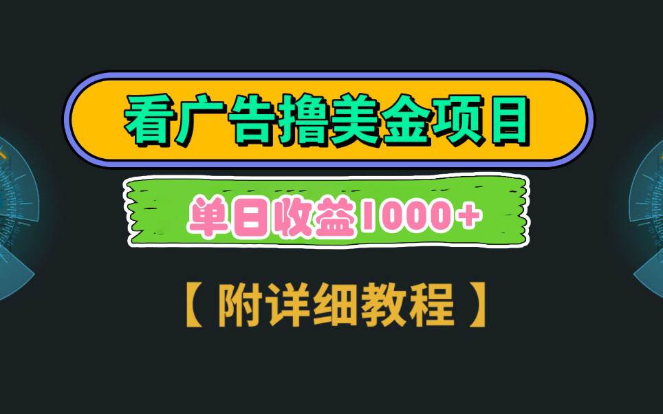 Google看广告撸美金，3分钟到账2.5美元 单次拉新5美金，多号操作，日入1千+插图